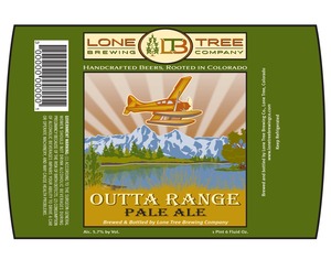 Lone Tree Brewing Company Outta Range Pale Ale May 2013