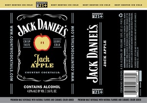 Jack Daniel's Country Cocktails Jack Apple
