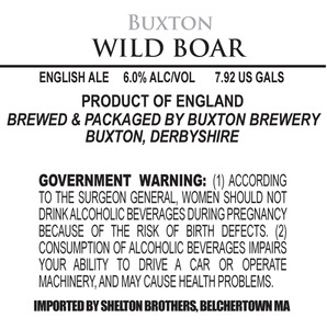 Buxton Brewery Wild Boar May 2013