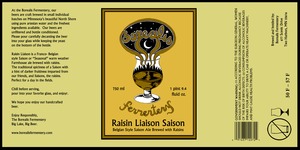 Borealis Fermentery Raisin Liaison Saison