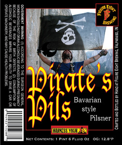 Figure Eight Brewing Pirate's Pils May 2013