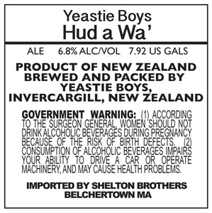 Yeastie Boys Hud A Wa' May 2013