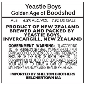 Yeastie Boys Golden Age Of Bloodshed May 2013