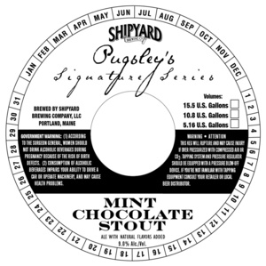 Shipyard Mint Chocolate Stout