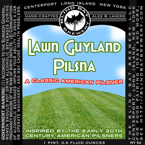 The Blind Bat Brewery LLC Lawn Guyland Pilsna