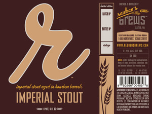 Reuben's Brews Imperial Stout June 2013