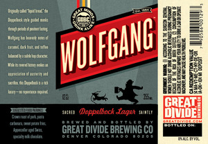 Great Divide Brewing Company Wolfgang