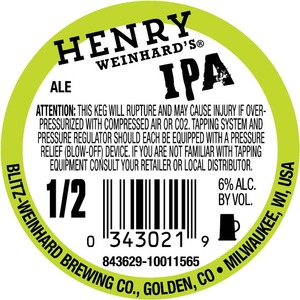 Henry Weinhard's Ipa June 2013