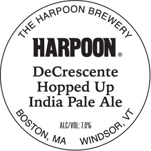 Harpoon Decrescente Hopped Up June 2013