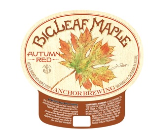 Anchor Brewing Big Leaf Maple Autumn Red