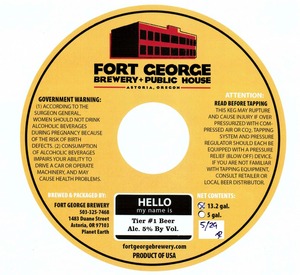 Fort George Brewery Tier #1