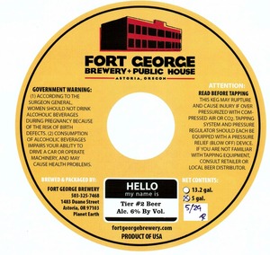 Fort George Brewery Tier #2