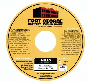 Fort George Brewery Tier #2