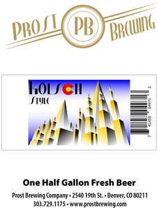 Prost Brewing Company Kolsch