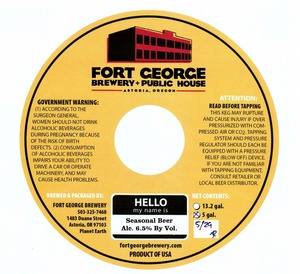 Fort George Brewery Seasonal