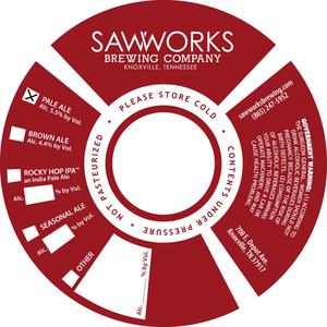 Saw Works Brewing Company Pale Ale June 2013