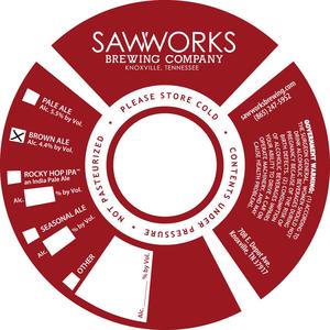 Saw Works Brewing Company Brown Ale June 2013