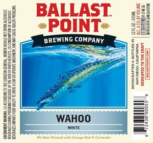 Ballast Point Brewing Company Wahoo June 2013