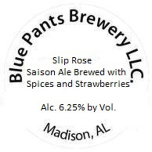 Blue Pants Brewery Slip Rose June 2013