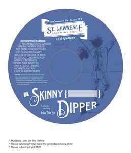 St. Lawrence Brewing Co Skinnydipper June 2013