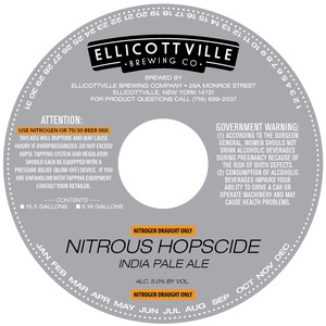 Ellicottville Brewing Company Nitrous Hopscide June 2013