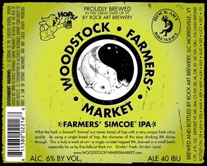 Rock Art Brewery Farmers Simcoe IPA June 2013