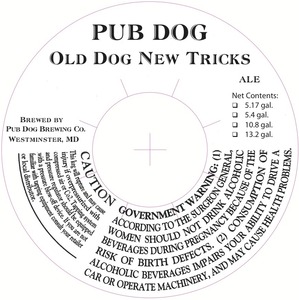 Pub Dog Old Dog New Tricks June 2013