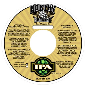 Worthy IPA June 2013