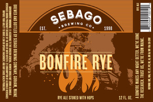 Sebago Brewing Company Bonfire Rye June 2013