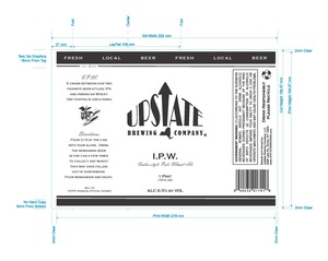 Upstate Brewing Company Ipw June 2013