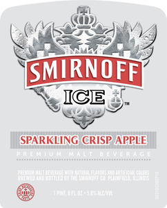 Smirnoff Sparkling Crisp Apple June 2013