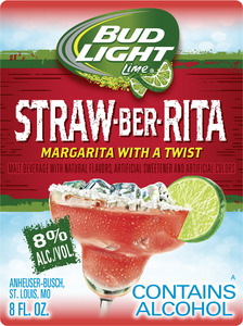 Bud Light Lime Straw-ber-rita June 2013