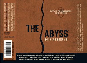 Deschutes Brewery The Abyss June 2013