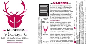 The Wild Beer Co. Modus Operandi June 2013