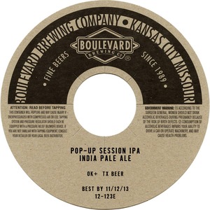 Pop-up Session Ipa 