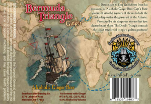 Swashbuckler Brewing Company Bermuda Triangle Ginger