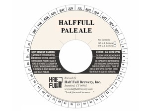 Half Full Pale Ale June 2013