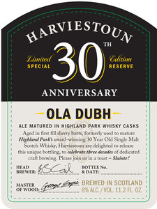 Harviestoun Ola Dubh June 2013