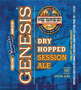 He'brew Genesis Dry Hopped Session June 2013