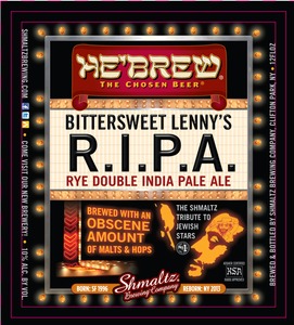 He'brew Bittersweet Lenny's Ripa