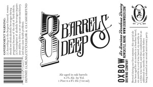 Oxbow Brewing Company Three Barrels Deep June 2013