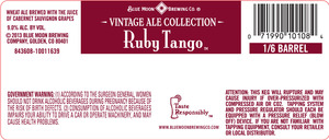 Blue Moon Brewing Co. Ruby Tango