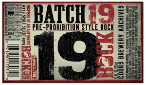 Batch 19 Bock July 2013