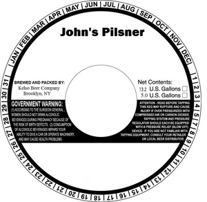 John's Pilsner June 2013