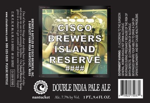 Cisco Brewers Double India Pale June 2013