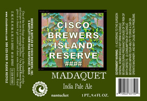 Cisco Brewers Madaquet June 2013