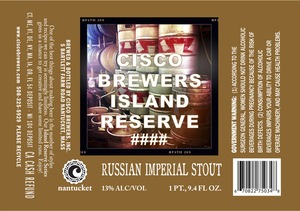 Cisco Brewers Russian Imperial June 2013