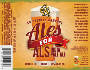 Cb's Ales For Als June 2013