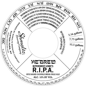 He'brew Bittersweet Lenny's Ripa