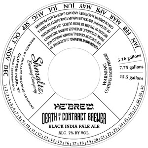 He'brew Death Of A Contract Brewer Black June 2013